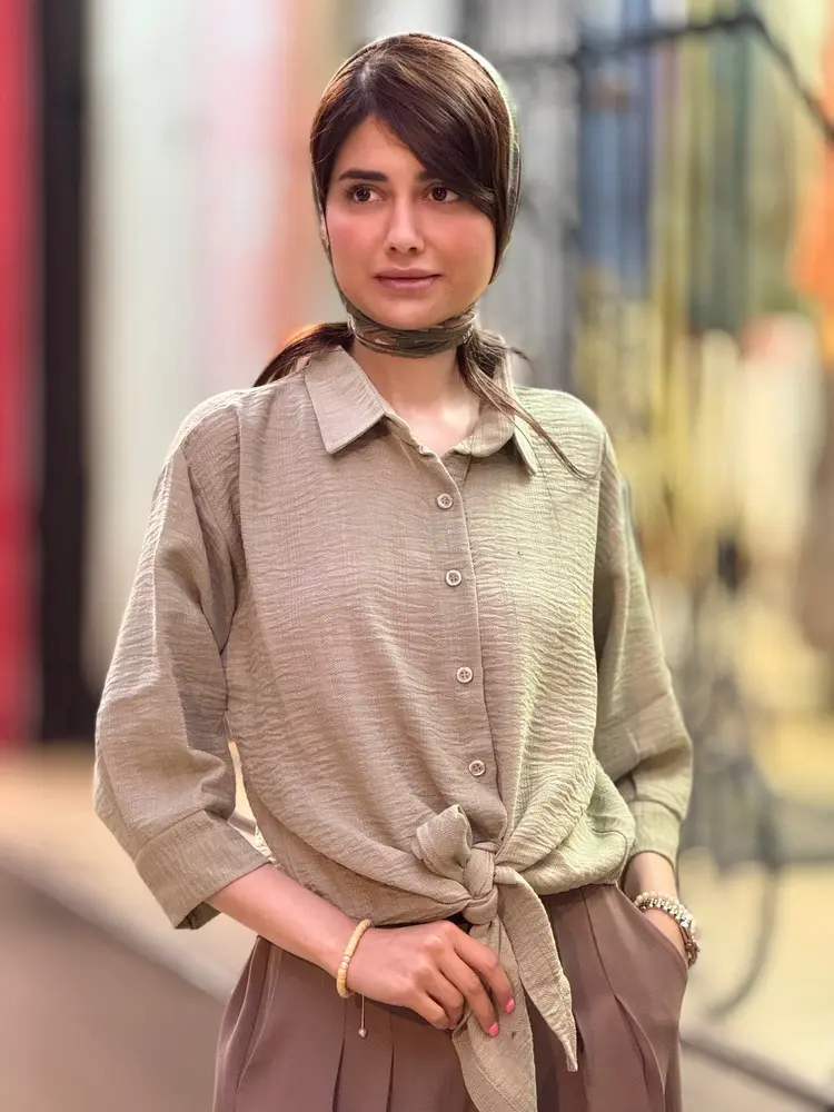 شومیز گره ایی پریا
